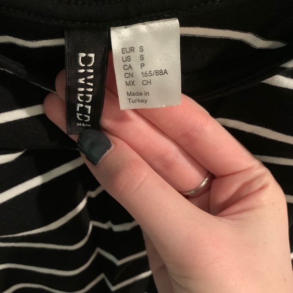 H&M striped crop top - Picture 2 of 3